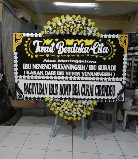 Papan Bunga Duka Majalengka